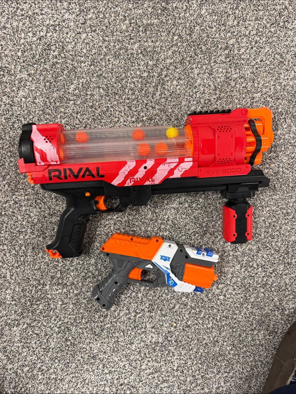 2 nerf guns